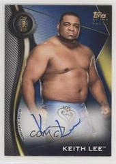 Keith Lee [Blue] Wrestling Cards 2019 Topps WWE NXT Autographs Prices