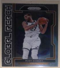 Rudy Gobert Basketball Cards 2021 Panini Prizm Global Reach Prices