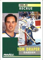 Tom Draper [French] Hockey Cards 1991 Pinnacle Prices