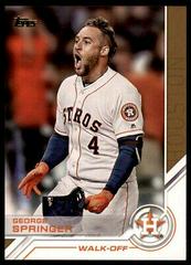 George Springer #USS-17 Baseball Cards 2017 Topps Update Salute Prices