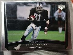 Tim brown[silver] #184 Football Cards 1998 Upper Deck Prices
