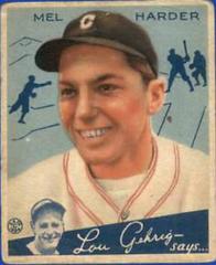 Mel Harder #66 Baseball Cards 1934 Goudey Prices