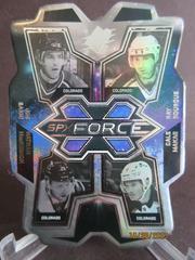 Joe Sakic, Ray Bourque, Nathan MacKinnon, Cale Makar #SF-COL Hockey Cards 2022 SPx Force Prices