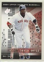 David Ortiz #71 Baseball Cards 2004 Spx Prices