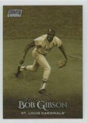 Bob Gibson [Gold Minted Refractor] Baseball Cards 2019 Stadium Club Chrome Prices