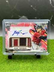 Alek Thomas [Red] #IAP-AT Baseball Cards 2023 Topps Inception Autograph Patch Prices