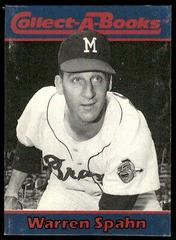 Warren Spahn Baseball Cards 1990 Collect A Books Prices