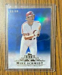 Mike Schmidt [Blue] #65 Baseball Cards 2013 Topps Tribute Prices