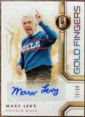 Marv Levy #HS-MLE Football Cards 2022 Panini Gold Standard Fingers Autographs Prices