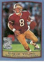 Steve Young #50 Football Cards 1999 Topps Season Opener Prices