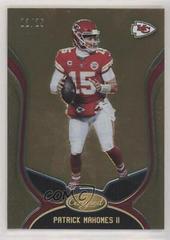 Patrick Mahomes II [Mirror Gold Etch] #40 Football Cards 2019 Panini Certified Prices