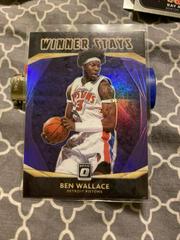 Ben Wallace [Purple] Basketball Cards 2020 Panini Donruss Optic Winner Stays Prices
