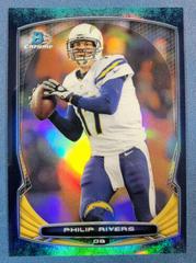 Philip Rivers [Bubbles Refractor] Football Cards 2014 Bowman Chrome Prices