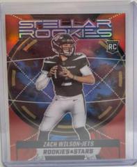 Zach Wilson [Red] Football Cards 2021 Panini Rookies and Stars Stellar Prices