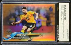 Ruben Neves [Orange Refractor] Soccer Cards 2018 Topps Chrome Premier League Prices