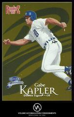 Gabe Kapler [Gold] Baseball Cards 1999 Fleer Brilliants Prices