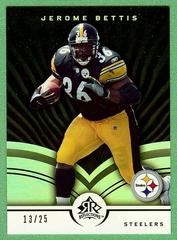 Jerome Bettis [Black] #76 Football Cards 2005 Upper Deck Reflections Prices