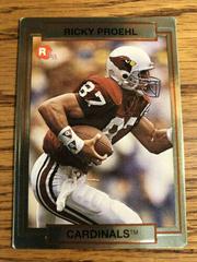 Ricky Proehl #52 Football Cards 1990 Action Packed Rookie Update Prices