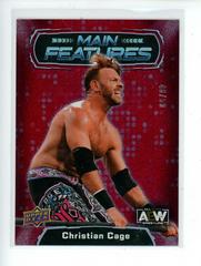 Christian Cage [Red] #MF-12 Wrestling Cards 2022 Upper Deck AEW Main Features Prices