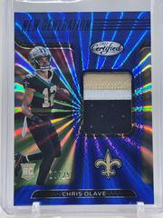Chris Olave [Blue FOTL] #NGJ-CO Football Cards 2022 Panini Certified New Generation Jerseys Mirror Prices