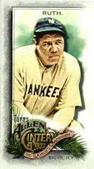 Babe Ruth [Mini No Number] Baseball Cards 2022 Topps Allen & Ginter Prices