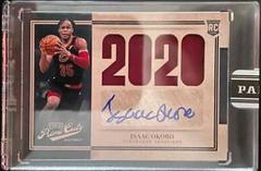 Isaac Okoro [Orange Autograph] #5 Basketball Cards 2020 Panini Instant Prices