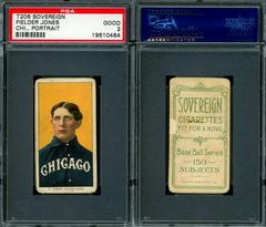 Fielder Jones [Portrait] #NNO Baseball Cards 1909 T206 Sovereign 150 Prices