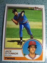Jack O'Connor Baseball Cards 1983 Topps Prices