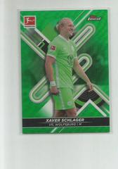 Xaver Schlager [Green] Soccer Cards 2021 Topps Finest Bundesliga Prices