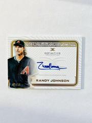 Randy Johnson Baseball Cards 2023 Topps Definitive Autograph Collection Prices