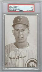 Ron Santo Baseball Cards 1963 Exhibits Statistic Back Prices