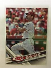 Jesse Winker [White Jersey] #US271 Baseball Cards 2017 Topps Update Prices