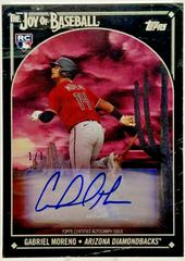 Gabriel Moreno [Autograph Midnight Black] #28 Baseball Cards 2023 Topps X Bob Ross The Joy Of Prices