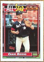 Craig Biggio [All Star] Baseball Cards 1992 Topps Micro Prices