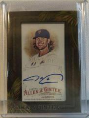 Jacob deGrom Baseball Cards 2016 Topps Allen & Ginter Framed Mini Autographs Prices