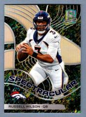 Russell Wilson [Neon Splatter] Football Cards 2022 Panini Spectra Spectracular Prices