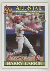 Barry Larkin #400 Baseball Cards 1991 Topps Desert Shield Prices