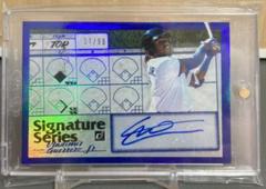 Vladimir Guerrero Jr. [Blue] #SS-VG Baseball Cards 2019 Panini Donruss Signature Series Prices