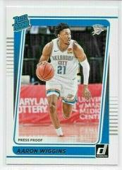 Aaron Wiggins [Press Proof Silver] #241 Basketball Cards 2021 Panini Donruss Prices