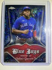 Vladimir Guerrero Jr. [Candy Apple Red Speckle] #P-13 Baseball Cards 2022 Topps Chrome Pinstriped Prices