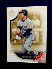 Derek Jeter [Silver] #2 Baseball Cards 2009 SP Authentic Prices