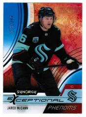 Jared McCann [Blue] Hockey Cards 2021 Upper Deck Synergy Exceptional Phenoms Prices