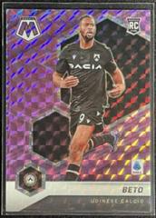 Beto [Purple Mosaic] Soccer Cards 2021 Panini Mosaic Serie A Prices