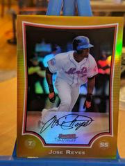 Jose Reyes [Refractor] Baseball Cards 2009 Bowman Chrome Prices
