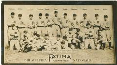 Philadelphia Nationals Baseball Cards 1913 T200 Fatima Team Prices