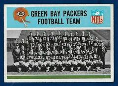 Green Bay Packers [Team Card] Football Cards 1966 Philadelphia Prices