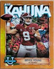 Bryce Young [Orange] #TBK-1 Football Cards 2022 Bowman Chrome University The Big Kahuna Prices