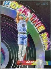 Ja Morant #12 Basketball Cards 2021 Panini Recon Rock the Rim Prices