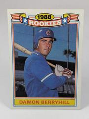 Damon Berryhill #4 Baseball Cards 1989 Topps Glossy Rookies Prices