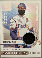 Denny Hamlin #SS-HA Racing Cards 2021 Panini Chronicles NASCAR Status Swatches Prices